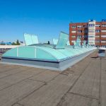 Dacharbeiten: PUK Werke Berlin - Lichtbandeinbau in ein Hallendach